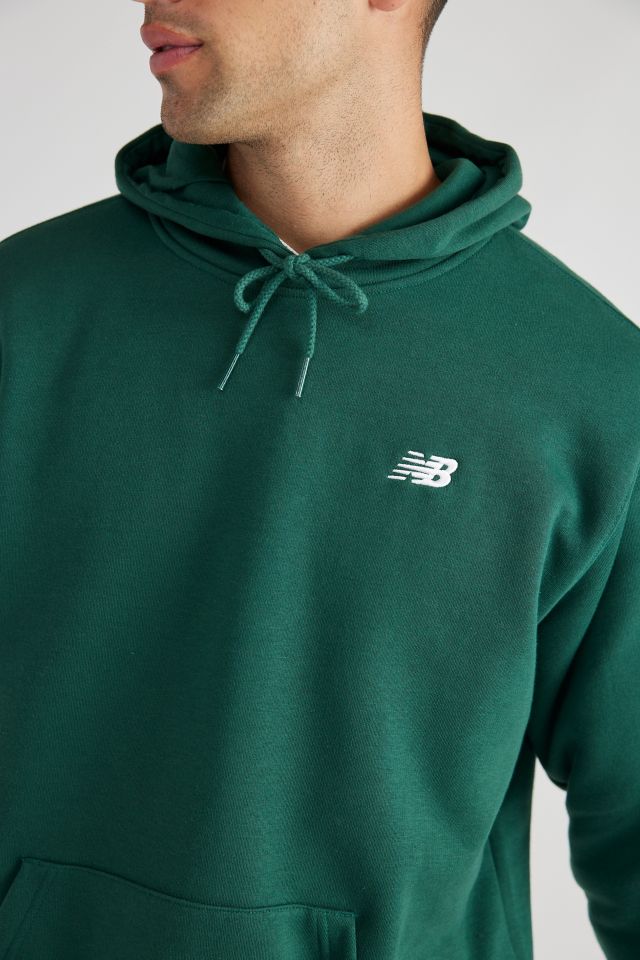 New Balance Small Logo Brushed Fleece Hoodie Sweatshirt #3