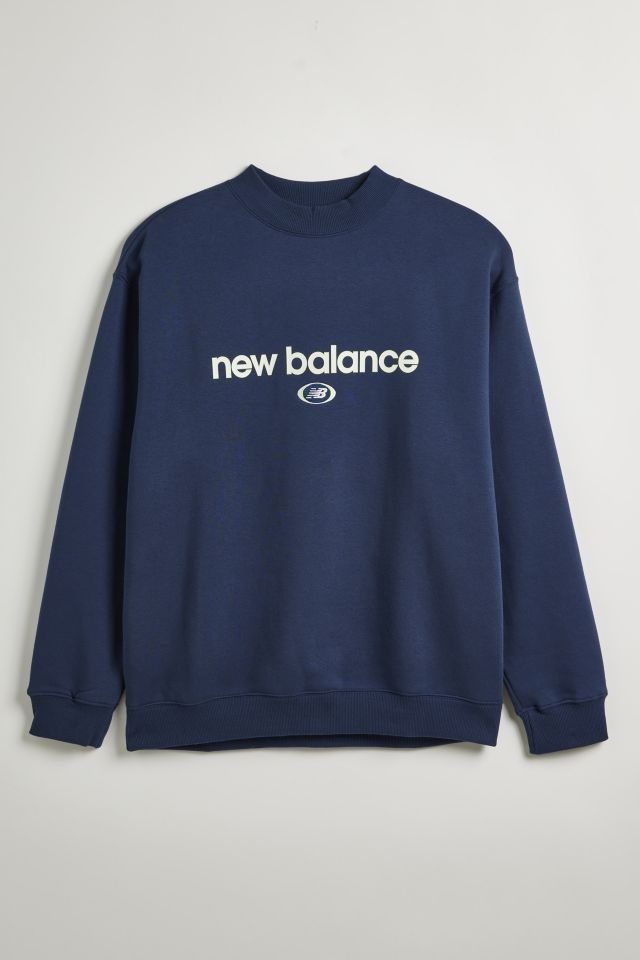 New balance crew neck sweatshirt hotsell