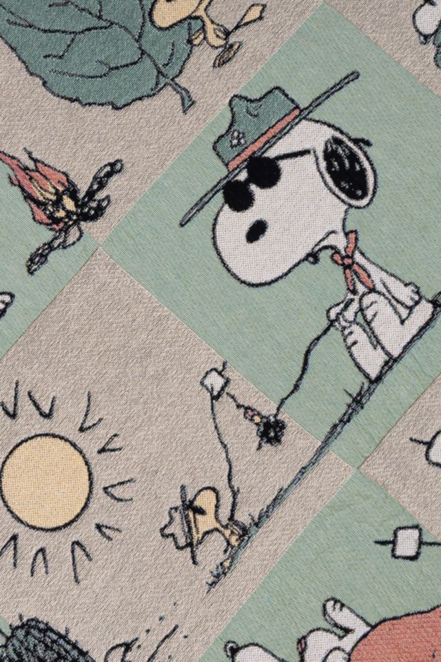 Parks Project X Peanuts Throw Blanket #3