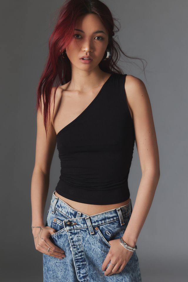 One shoulder top urban outfitters hot sale