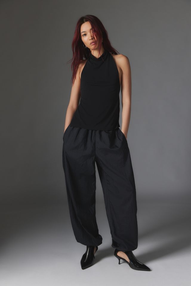 Silence + Noise Dee Backless Cowl Neck Top #3
