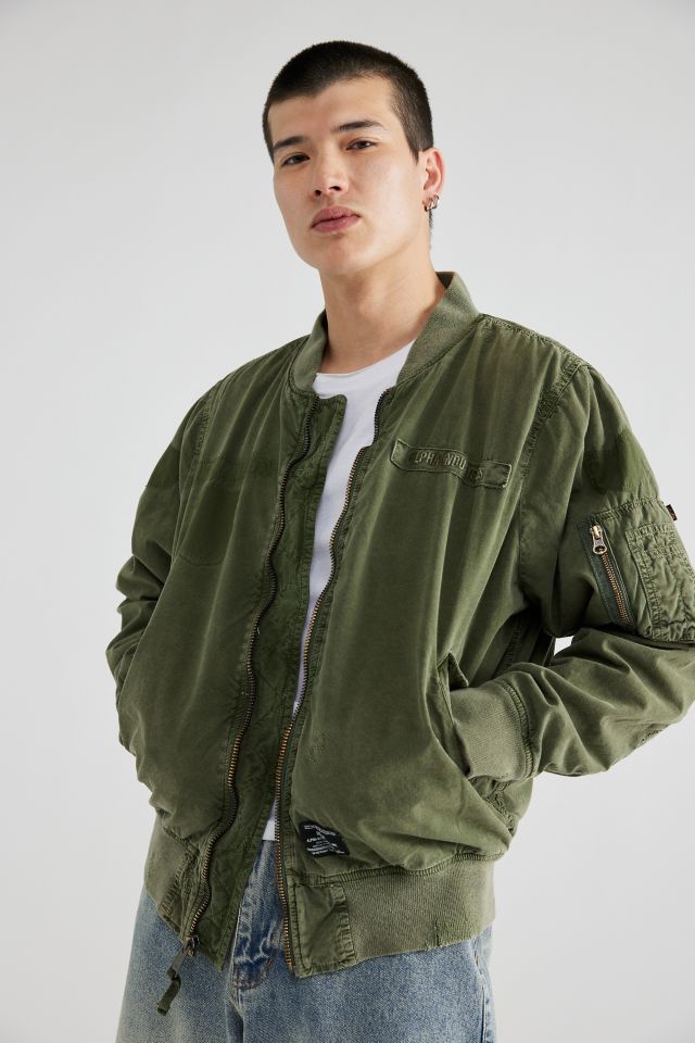 Alpha Industries L-2B Rip And Repair Bomber Jacket