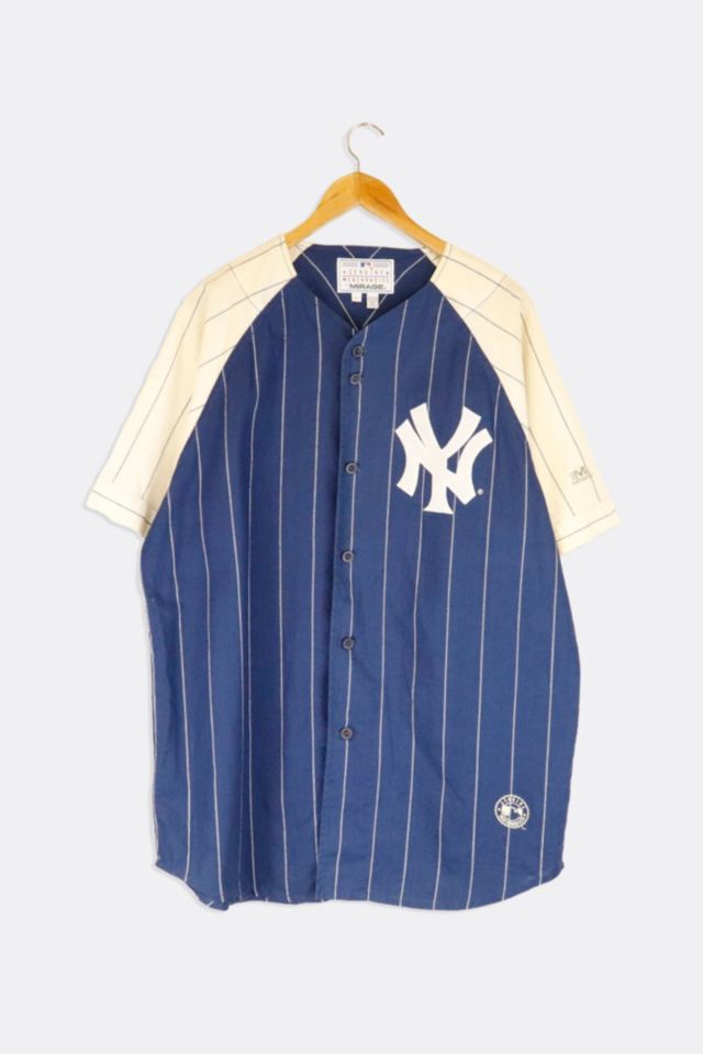 Vintage MLB New York Yankees By Mirage Genuine Baseball Jersey