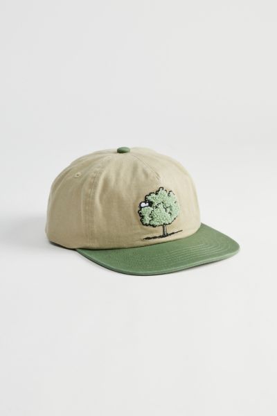 Shop Parks Project Peanuts X  Chenille Grandpa Baseball Hat In Green, Men's At Urban Outfitters