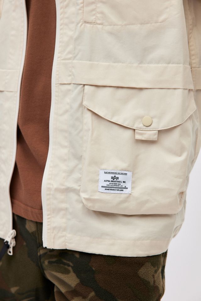 Alpha Industries Multi Pocket Utility Zip Shirt Jacket #3