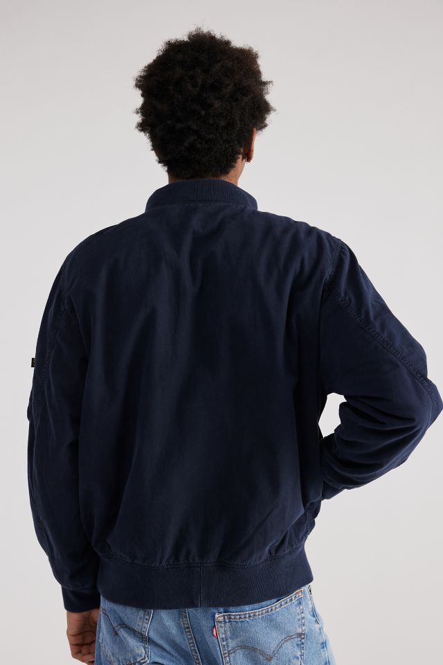 Alpha Industries US Navy Deck Hooked Bomber Jacket #2