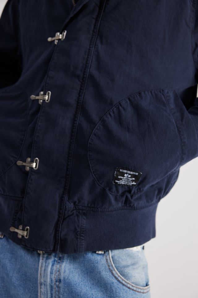 Alpha Industries US Navy Deck Hooked Bomber Jacket #4