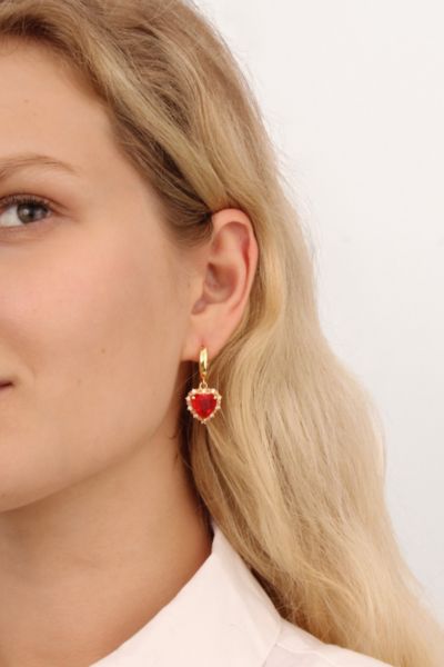 Velvet Luna Bella Heart Earrings