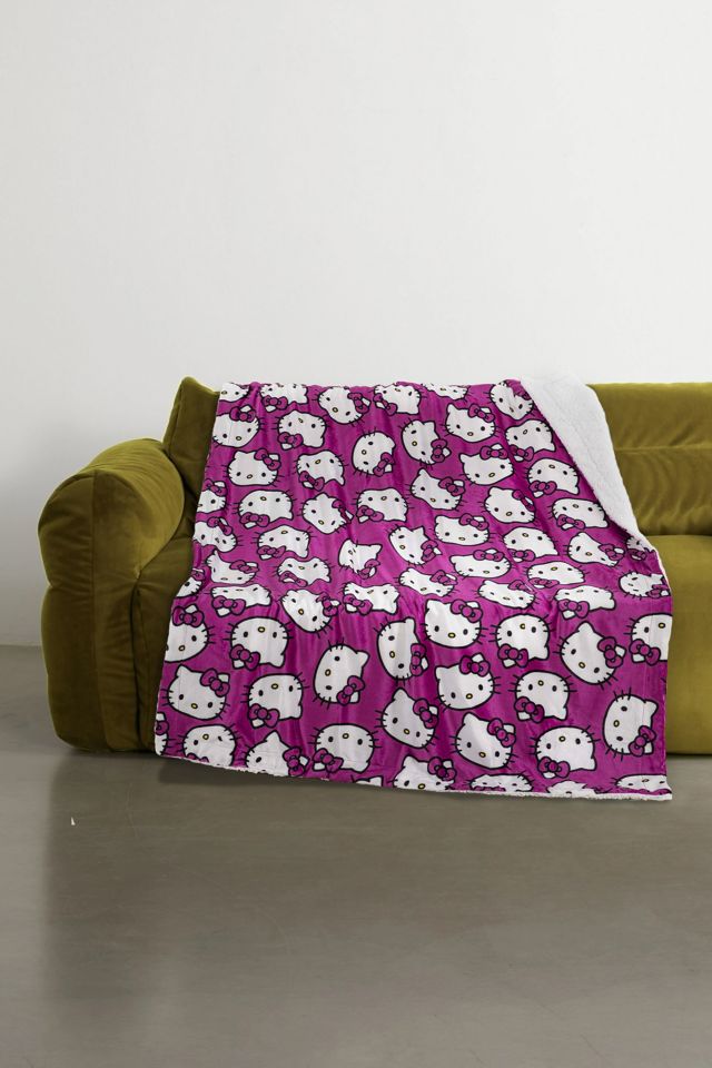 Sanrio Hello Kitty Fleece Throw Blanket