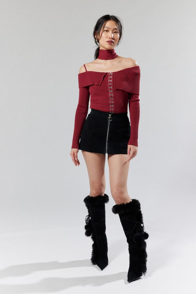 House Of Sunny One Love Ribbed Sweater #2