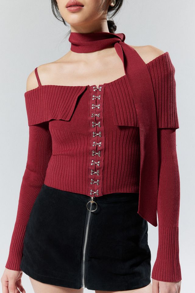 House Of Sunny One Love Ribbed Sweater #3