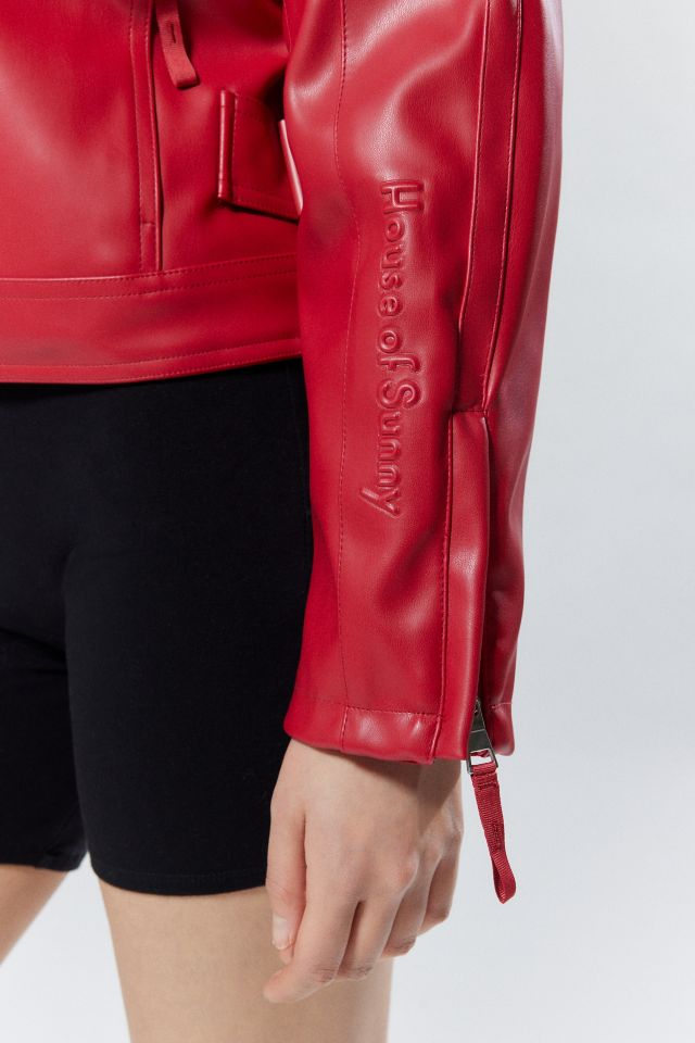 Veste Moto En Similicuir The Racer De House Of Sunny #2