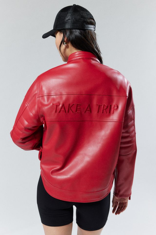 Veste Moto En Similicuir The Racer De House Of Sunny #3