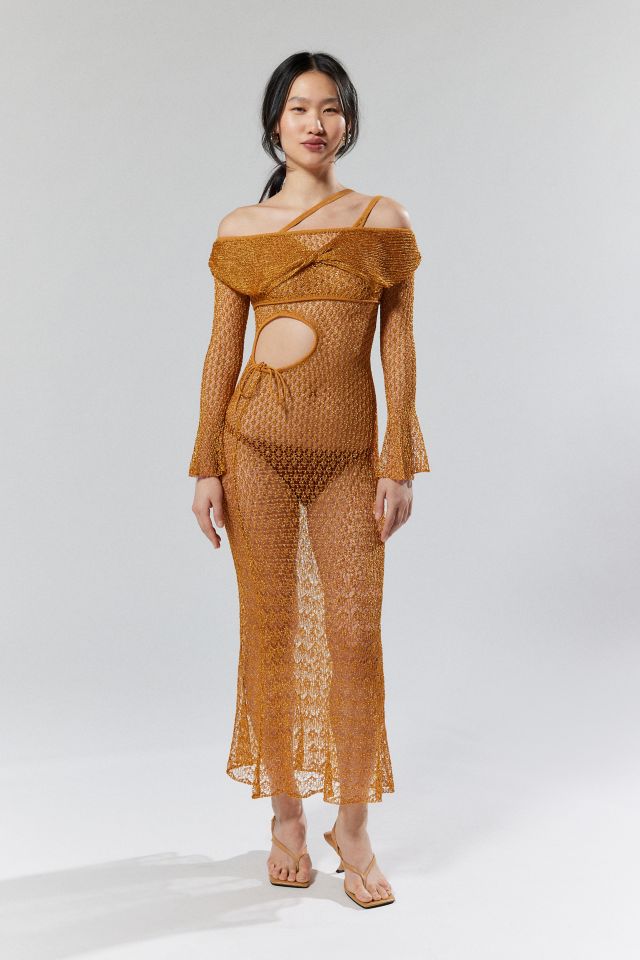 House Of Sunny The Solar Sheer Knit Shrug Sweater #3