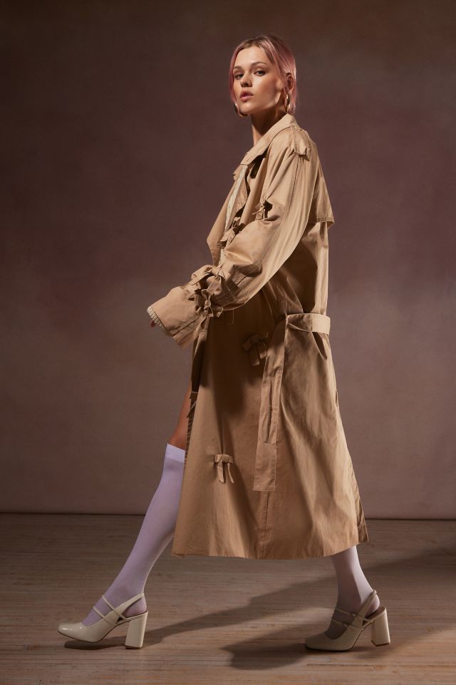 Sister Jane Bruno Bow Trench Coat #2