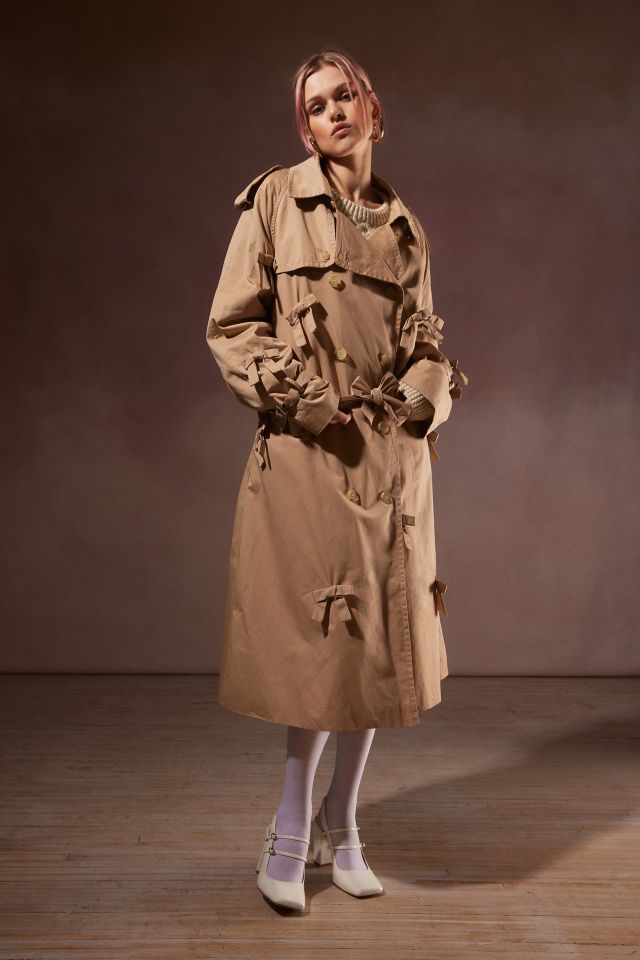 Sister Jane Bruno Bow Trench Coat #3