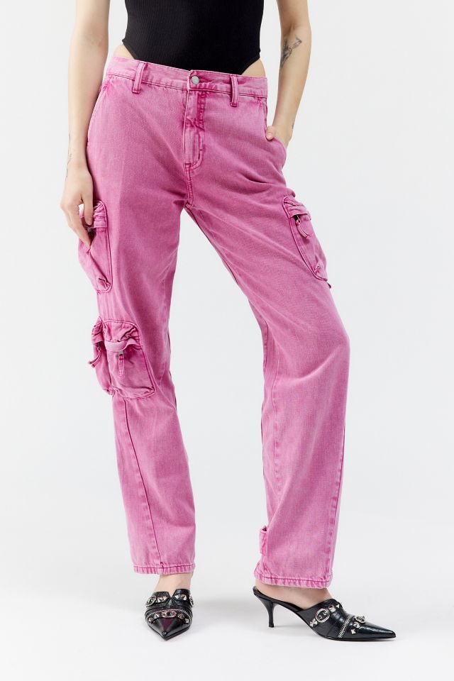 Pistola Bobbi Mid-Rise Loose Straight Cargo Jean #1