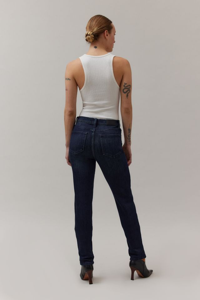 Jean Madi Taille Haute Coupe Moderne Ajustée Pistola #3