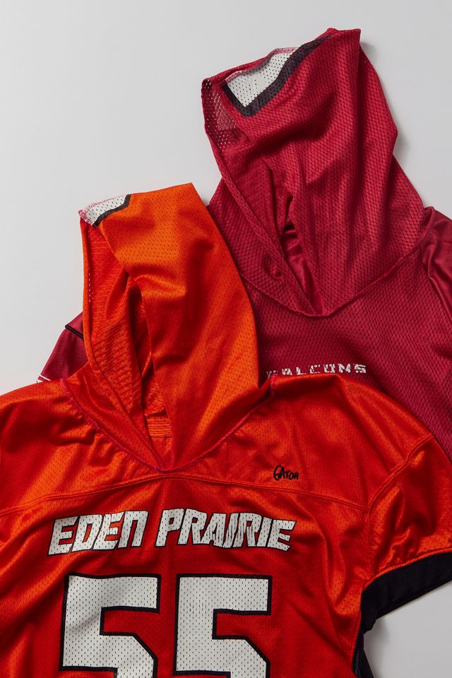 Urban Renewal Remade Cropped Hooded Football Jersey #1
