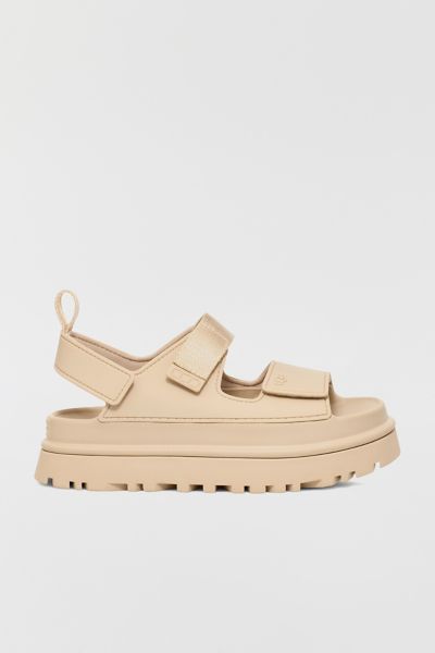 Ugg 20mm Golden Glow Tpu Sandals In Sea Salt