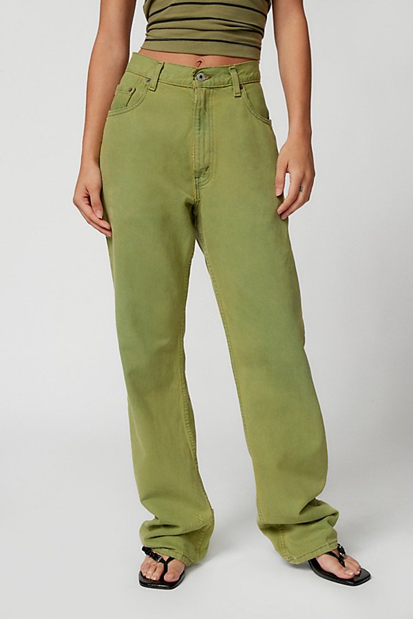 Urban Renewal Remade Levi's Overdyed Jean In Green At Urban Outfitters