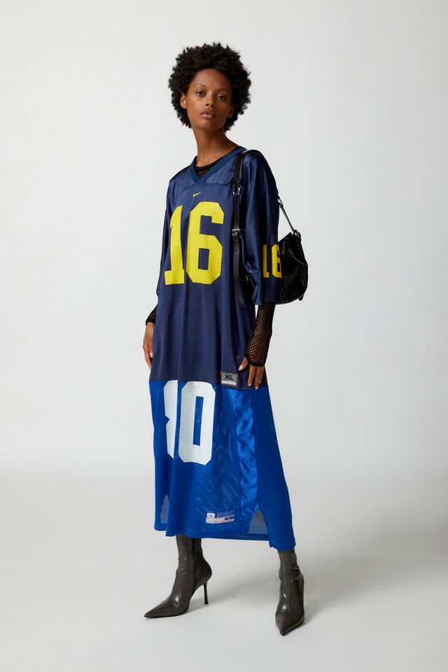 Urban Renewal Remade Football Jersey Maxi Dress