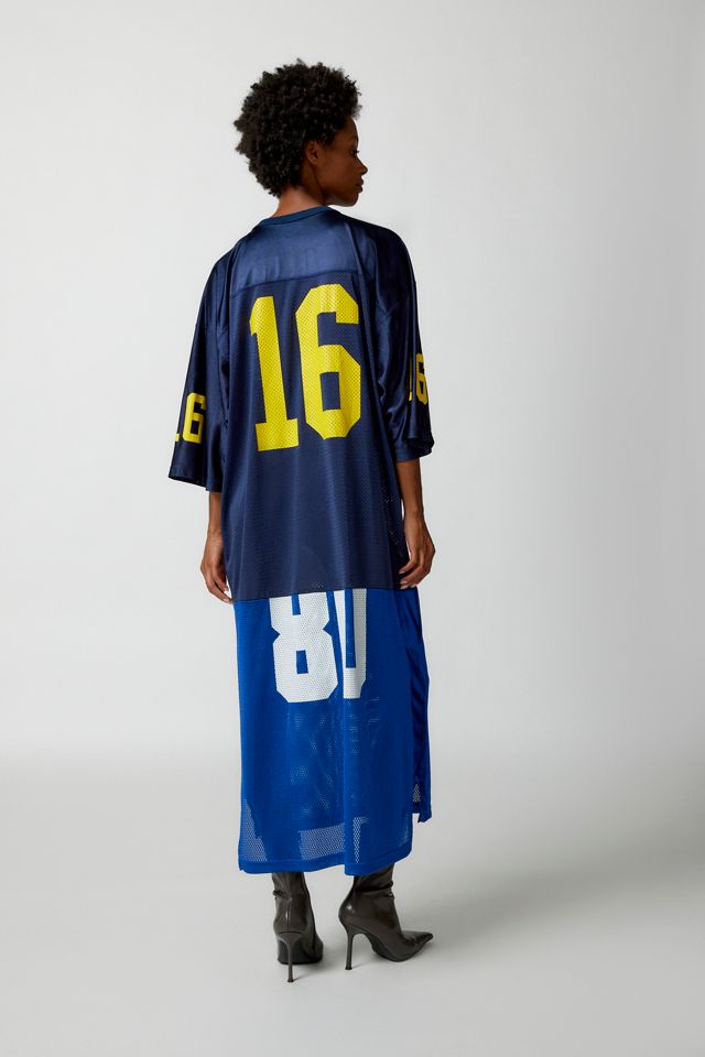 Urban Renewal Remade Football Jersey Maxi Dress #4
