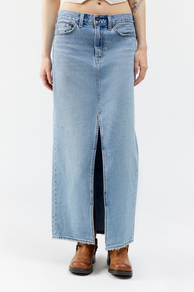 Levi’s® Denim Ankle Column Maxi Skirt - Please Hold #1