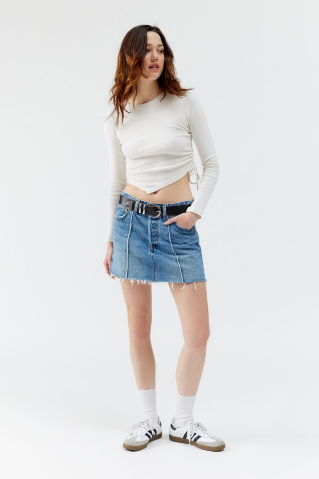 Levi’s® Recrafted Icon Denim Mini Skirt | Urban Outfitters