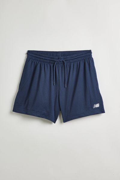 New Balance Mesh 5" Short In Blue, Men's At Urban Outfitters