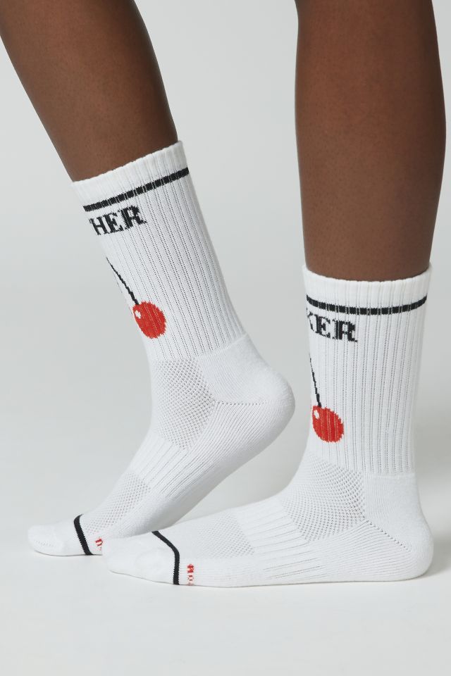 Mother Denim Cherry On Top Baby Steps Sock #2