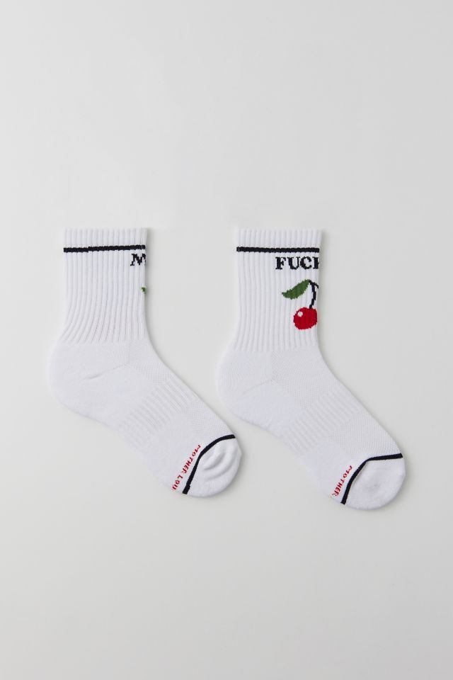 Mother Denim Cherry On Top Baby Steps Sock #3