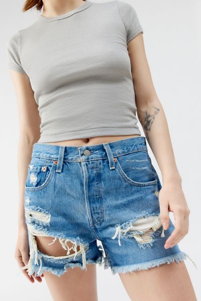 Cheap Sexy summer denim shorts hot pants Camouflage women's high waist  ripped jeans