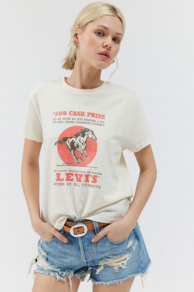 Levi's® 501® Original High-Rise Cut-Off Jean Shorts