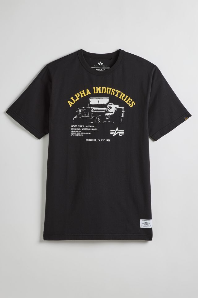 Alpha Industries Jeep Tee Urban Outfitters