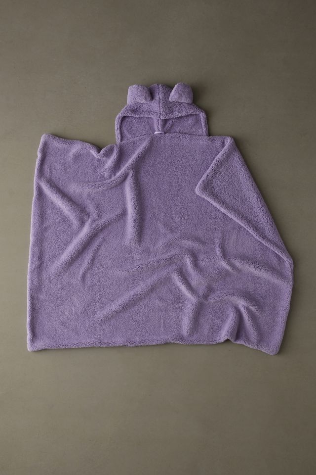 Animal Ears Fleece Throw Blanket #1