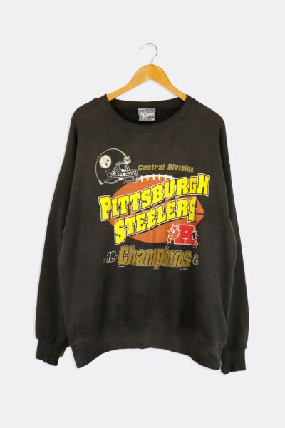 Vintage Color Block Pittsburgh Steelers Sweatshirt (1995) 