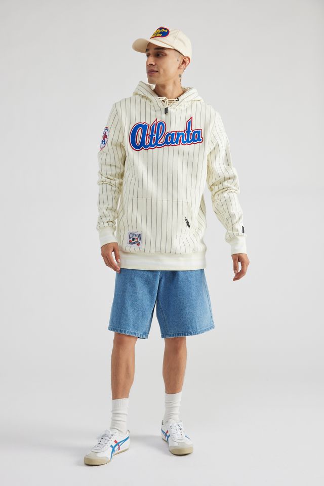 Pro Standard Atlanta Braves Retro Classic Hoodie Sweatshirt #2