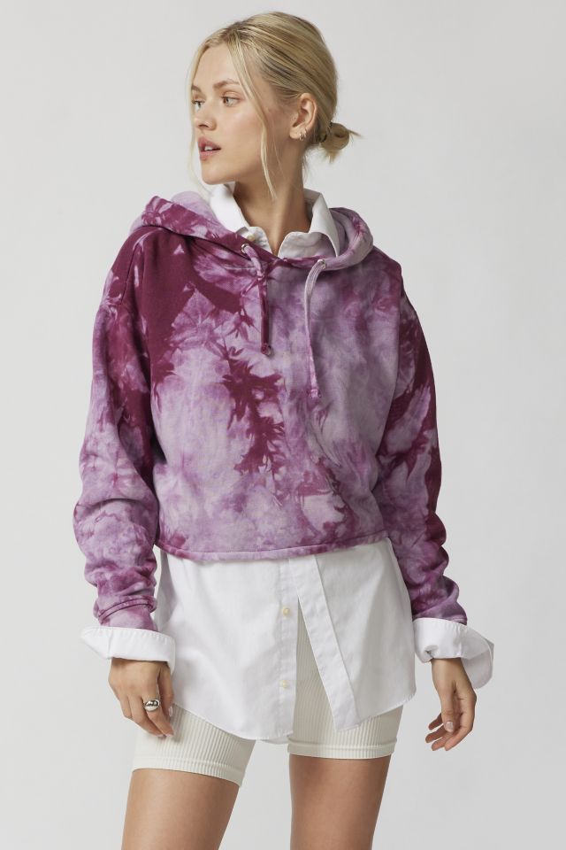 Urban outfitters cropped discount hoodie