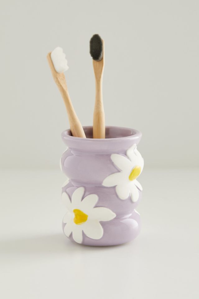 Daisy Toothbrush Holder