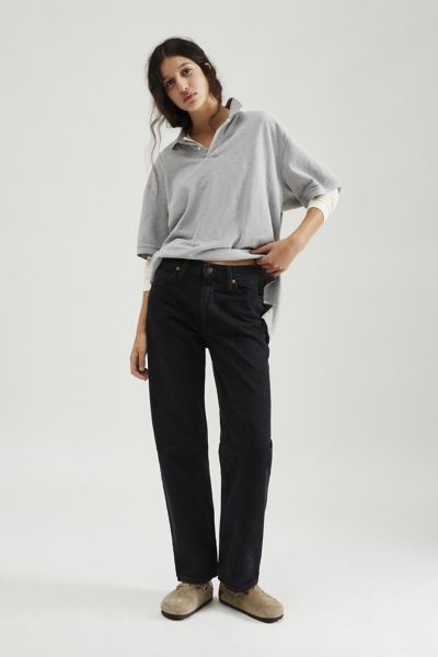 Levi's Dad Jean In Rosie Posie, Women's At Urban Outfitters In Black