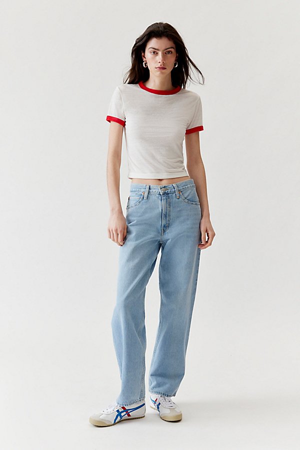 Levi's Dad Jean In Light Blue, Women's At Urban Outfitters