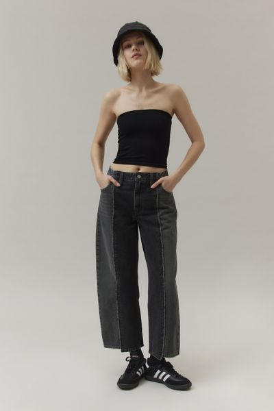 Levi's Recrafted Baggy Dad Jean In Black, Women's At Urban Outfitters