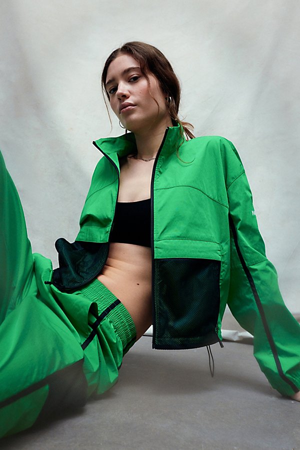 Shop The North Face 2000 Mountain Windbreaker Jacket In Green, Women's At Urban Outfitters