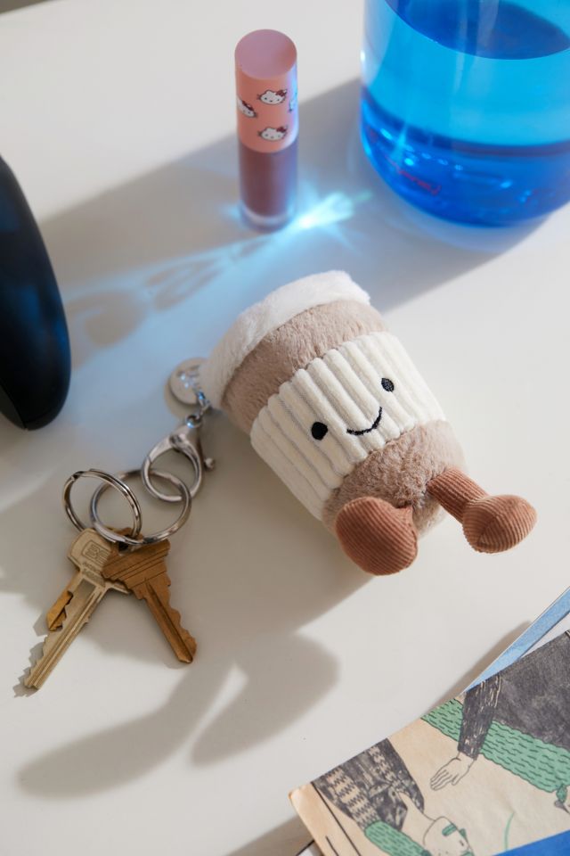 JellyCat Amuseable Coffee-To-Go Bag Charm