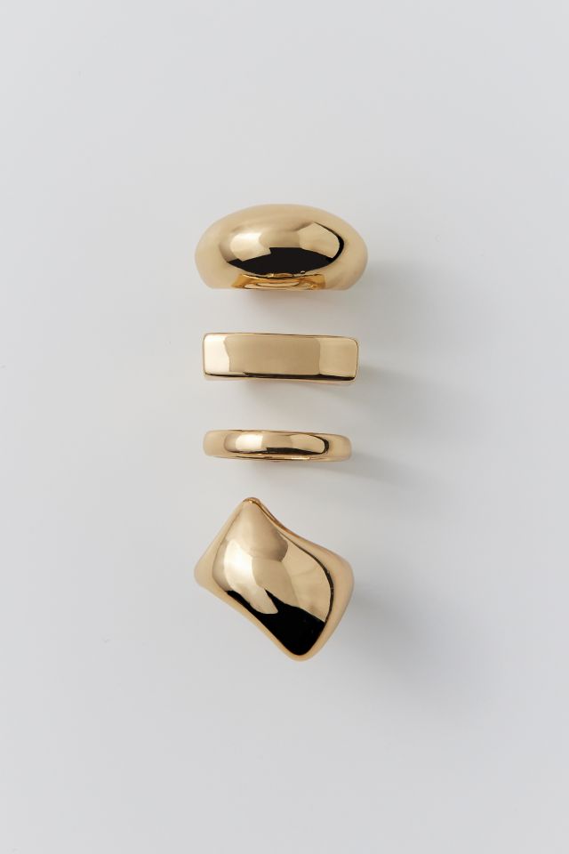 Statement Modern Ring Set #1