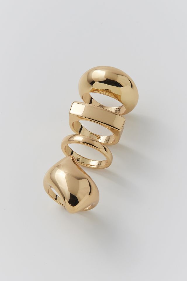 Statement Modern Ring Set #2