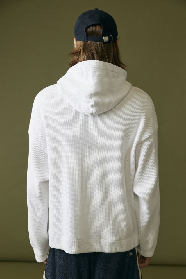 Standard Cloth Byron Thermal Hoodie Sweatshirt  Urban Outfitters Mexico -  Clothing, Music, Home & Accessories