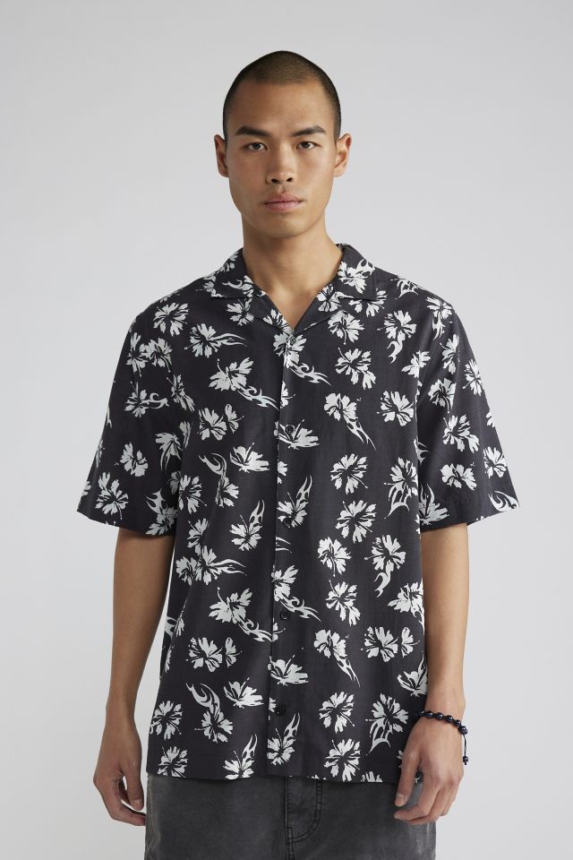 Afends Hibiscus Recycled Button-Down Shirt | Urban Outfitters