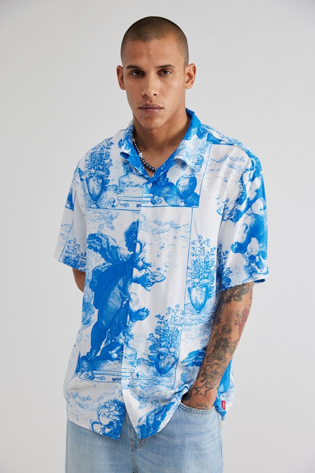 WORSHIP SUPPLIES Heavenly Bowling Shirt | Urban Outfitters Canada